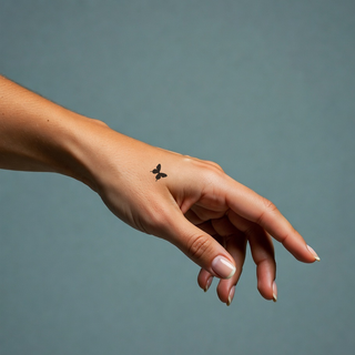 Tattoo Ark - Butterfly Panda Cherries