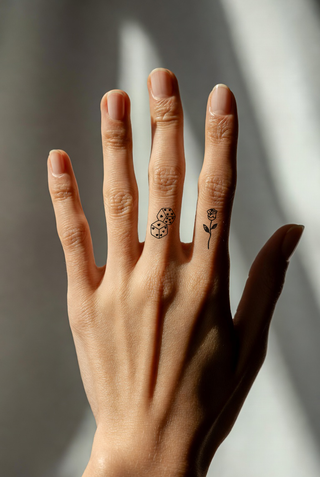 Tattoo Ark - Skull Cards Gambler