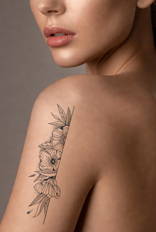 Tattoo Ark - 2 Big Flowers